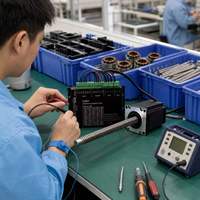 Moteur pas à pas hybride DKC NEMA17 42 avec pilote, actionneur linéaire à vis mère 40 mm 3,3 V 55 g.cm² pour imprimante 3D, CNC, automatisation, personnalisable