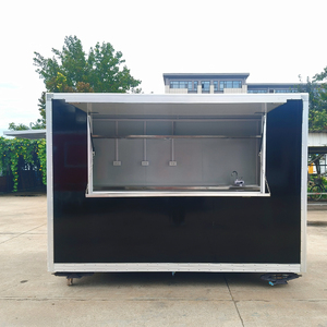 Customized Street Mobile Coffee Trailer Ice Cream/Beer Bar & Fast Food Truck for Hotdog & Snack Sale - Product Image 1
