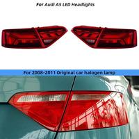 Feux arrière LED à lentille transparente adaptés à Audi A5 2008-2013 A5 B8 Sportback, pièces de voiture modifiées, nouveaux feux arrière 12V