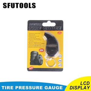 Manomètre numérique LCD SFUTOOLS Mini avec porte-clés, simple, 150 psi, professionnel, robuste, pour pneus - Product Image 3