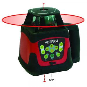 METRICA - 61355 LÁSER ROTATIVO AUTONIVELANTE DE RECEPCIÓN DE 4 LADOS - EAN 8001066613557 MEDICIÓN LÁSER NIVELACIÓN LÁSER Autonivelante 4 lados - Product Image 4