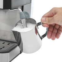 Cafetera profesional Espresso semiautomática, máquina de café o Lattes con programa ERP, 20 bares, novedad de 2022