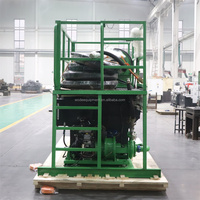 Machine d'hydro-semeuse portable 2000 litres avec pompe à pulvérisation de paillis pour l'aménagement paysager des pelouses, des fermes et des pentes