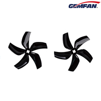 Hélices Gemfan 1613, 8 paires, plastique, 40 mm, 4 pales, 1 mm, 1,5 mm, pour quadricoptère de course FPV