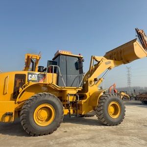 Cargadora de Ruedas CAT 966H de Segunda Mano de Alta Calidad con Sistema de Motor Estable, Equipo de Construcción Caterpillar 966H Listo para Trabajar - Product Image 2