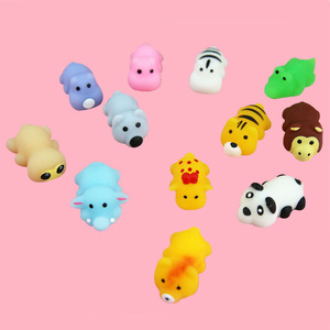 Jouets anti-stress Kawaii en TPR souple, Mochi Squishy, animaux à presser, jouets sensoriels Squishy - Product Image 4