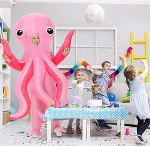 Disfraz Inflable de Criatura Marina, Traje de Pulpo para Mujeres y Hombres, Divertidos Disfraces de Halloween para Fiestas de Disfraces - Product Image 1