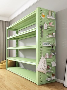 Estante de almacenamiento de acero de 5 capas, soporte de exhibición para uso doméstico, para sala de estar, dormitorio, balcón, almacén - Product Image 2