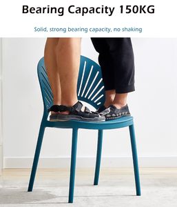 Commercio all'ingrosso moderno esterno forte colore nero senza braccioli pp <span class=keywords><strong>sedia</strong></span> impilabile <span class=keywords><strong>sedia</strong></span> di plastica per ristorante bar tavoli 4 sedie - Product Image 4