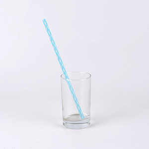 Vente en gros de paille en plastique colorée réutilisable de haute qualité pour jus - Product Image 4