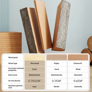 Доска из соснового дерева Шаньдун E0, цельная, 18 мм, для шкафов, детских комнат, татами, оптом - Product Image 3