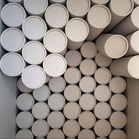 Emballage cosmétique tube en papier rond cylindre emballage en carton tube en papier ondulé 30ml boîte de parfum