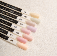 Base de Caoutchouc Candy, Prix de Gros Usine Chine, 40 Couleurs, Gel Permanent, Vernis Gel UV