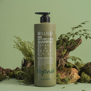 [BELLISTA] Shampooing Nature Care Refresh 1000ml Formule de nettoyage en profondeur douce pour des cheveux à la texture douce avec shampooing rafraîchissant - Product Image 3