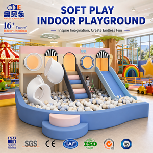 Attrezzature per parchi giochi per bambini: scivoli morbidi per asili nido, uffici vendite, parchi divertimento, centri commerciali - Grandi e piccoli parchi giochi interni per bambini - Product Image 1