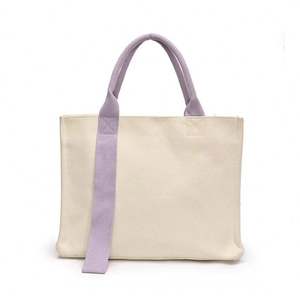 Custom <b>Canvas</b> <b>Bag</b> Streamer <b>Tote</b> Diagonal Shoulder logo Custom Hand <b>Canvas</b> <b>Bag</b> - Product Image 4