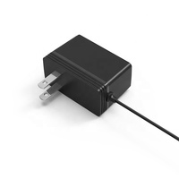 Cordon adaptateur d'alimentation 12v, 1a, 5.5x2.1mm, prise ue US, AC/DC, 5.5x2.5mm