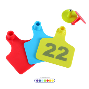 ป้ายหูวัวรูปสัตว์มีโลโก้บาร์โค้ดมีความปลอดภัยสูงมี HYET-002 - Product Image 4