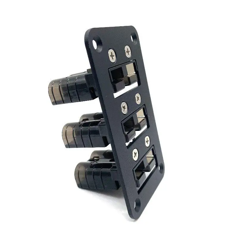 플러시 패널 마운트 고전류 듀얼 50A 앤더슨 스타일 플러그 전원 커넥터 담배 라이터 USB 소켓