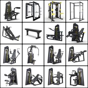 Máquina de gimnasio de uso comercial de acero para ejercicios de aves <span class=keywords><strong>en</strong></span> posición inversa, entrenamiento de muslos internos y externos, sentadillas, press de pecho y entrenamiento de piernas - Product Image 5