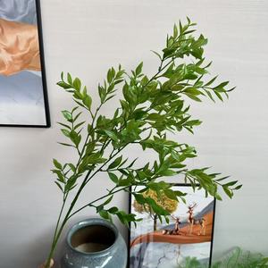 Nouvelles Décorations de Mariage 2026 : Fleurs Artificielles, <span class=keywords><strong>Plantes</strong></span> Vertes et Roseaux d'Asperge pour Aménagement Paysager et Photographie - Product Image 3