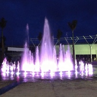 Fuente de Agua para Exteriores GOFountain Project, Decoración para Exteriores, Diámetro de 14 m, Control por Programación, Fuente de Agua para Jardín, Parque, Plaza, Centro Comercial, Hotel