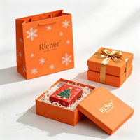 Scatola di Cartone Ondulato Premium per Halloween, Stampa Personalizzata a Colori Vivaci, Set di Confezioni Regalo Pieghevoli