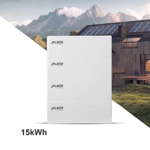 Power-Wall 15 กิโลวัตต์ พร้อมแบตเตอรี่ลิเธียมไอออนในตัว ความจุ 100 แอมป์ชั่วโมง 200 แอมป์ชั่วโมง สำหรับระบบโซลาร์เซลล์ AS48-100, LFP 48V - Product Image 5