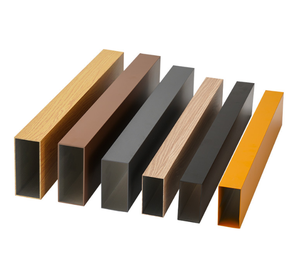 Profilés en <span class=keywords><strong>aluminium</strong></span> colorés au prix d'usine, tubes carrés en <span class=keywords><strong>aluminium</strong></span> avec revêtement en poudre - Product Image 6