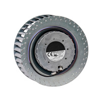 Ventilateur centrifuge haute vitesse à entrée unique EC Brushless pour système FFU, élimination des poussières ultra-purifiantes, purification de l'air, fonctionnement silencieux, 24V