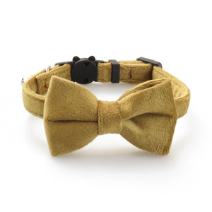 Holesale-<span class=keywords><strong>collar</strong></span> de terciopelo con lazo para gato, cómodo y suave, con hebilla de seguridad - Product Image 6