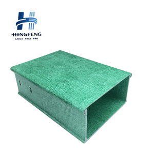 รางเคเบิล FRP สำหรับงานก่อสร้างอุตสาหกรรม แบบตรงผ่านได้ รองรับการวางสายเคเบิลได้ 40% ของความจุ - Product Image 1