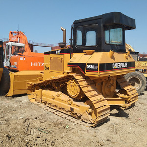 รถดันดินตีนตะขาบ Caterpillar D5M มือสองจากญี่ปุ่น เครื่องยนต์ CAT 3116T รถดันดินขนาดกลาง พร้อมริปเปอร์ สำหรับงานก่อสร้างปรับระดับพื้นดิน - Product Image 1