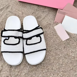 Mius Summer Fashion Women's Sandals Comfortable Soft PVC Slippers <b>Insoles</b> Spring and Autumn Trendy Uppers Slippers Home Mius - Product Image 2