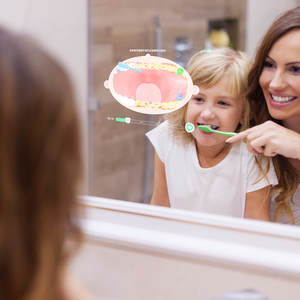 Nhà máy trực tiếp Grace ai gương <span class=keywords><strong>TV</strong></span> với Bluetooth âm nhạc | Chống sương mù thông minh phòng tắm gương cho khách sạn/Salon dự án giá bán buôn - Product Image 4