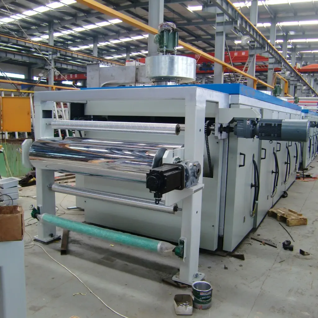 1000mm automatic paper plastic film fabric laminating machine bopp film fabric laminating producing machine