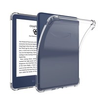 Étui de protection pour Kindle Paperwhite 12, 7 pouces, avec airbag à quatre coins, anti-chute, design transparent et souple