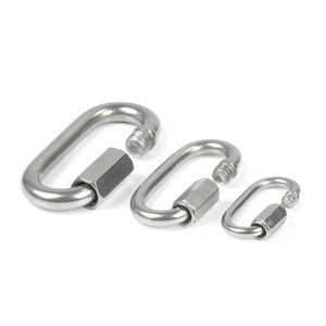 Anillo de Conexión Rápida Marino de Acero Inoxidable de 1/8 de Pulgada (3 mm), Eslabones de Seguridad para Aparejos, Barcos, Kayaks, Yates, Accesorios de Herraje para Embarcaciones - Product Image 4