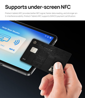 Tablette de commande de restaurant ODM 11,97 pouces, écran Incell 2K, Android, NFC, kiosque POS, MTK G99 LTE, 6 Go de RAM, tablette GMS NFC