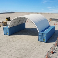 Carpa de Techo con Estructura de Acero Galvanizado y Cubierta de Lona de PVC Impermeable