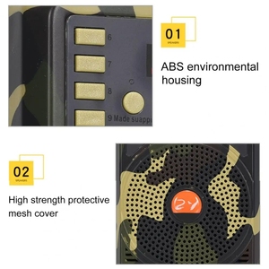 Loa phóng thanh âm thanh Hi-fi 48W nguyên bản, âm lượng lớn, tích hợp bộ khuếch đại radio, điều khiển từ xa không dây và tai nghe có dây - Product Image 5