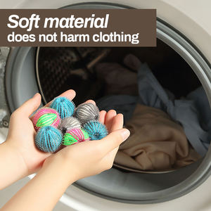 Venta al por mayor 6pk Ecológico Durable Bolas Mágicas <span class=keywords><strong>de</strong></span> Lavado Natural No Químico <span class=keywords><strong>Detergente</strong></span> Discos Lavadora <span class=keywords><strong>Bola</strong></span> <span class=keywords><strong>de</strong></span> Lavandería - Product Image 4