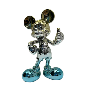 Modello moderno di scultura del topo del fumetto in resina placcato grazioso accessorio per la decorazione della casa all'ingrosso - Product Image 1