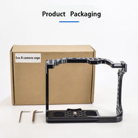 Mini Trípode de Aleación de Aluminio para Cámaras CCTV Pequeñas, Soporte Universal para Cámara, Carcasa Portátil Negra Compatible