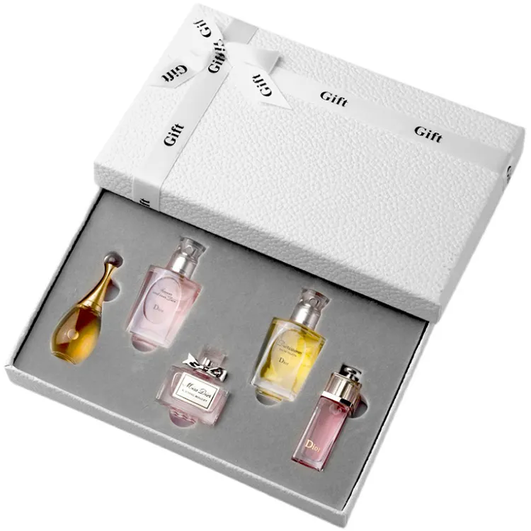 Luxury Smart Empty Black Box For Perfume Magnetic Packaging Gift Box With Bottle