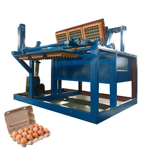Machine à mouler les pailles de papier d'occasion, pour petite entreprises, plateau à œufs pour ferme de poulet - Product Image 4