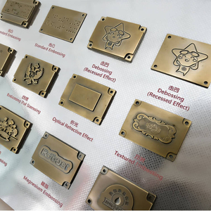 Cetakan Embossing Hot Foil dari Plat Aluminium dan Plat Magnesium Desain Kustom, Berbagai Pola untuk Stempel DIY - Product Image 2