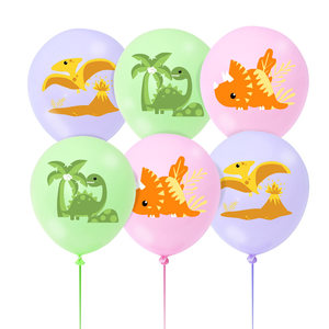 Decoración para Fiesta de Dinosaurios Rosa, Globos, Pancarta, Adorno para Pastel, Tema de Dinosaurios para Niña, Primer Cumpleaños, Selva, Dibujos Animados, Rosa, Roar K0070 - Product Image 6