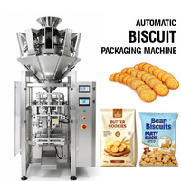 Machine d'emballage automatique de biscuits et de gâteaux de qualité alimentaire