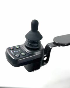 Kursi roda listrik portabel serat karbon, kursi roda listrik ringan lipat cepat jarak jauh aman untuk perjalanan - Product Image 6